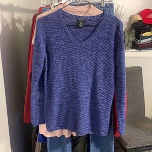 Calvin Klein Blue jeans sweater Small